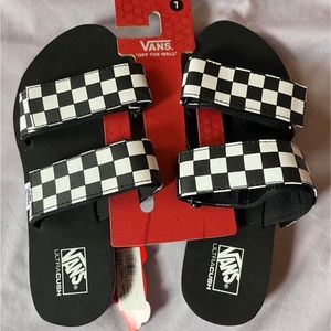 Vans Checkered Cayucas Slide Sandals NWT